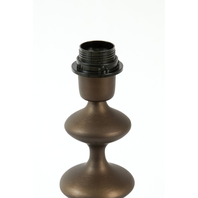 Light & Living Lampvoet Ø11x25 cm VIREEN mat bruin-brons