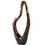 Light & Living Ornament 21x12x50 cm ORGEZA glas donker bruin