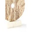 Light & Living Ornament op voet 25,5x6,5x30 cm SEV marmer taupe+marmer wit