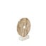 Light & Living Ornament op voet 25,5x6,5x30 cm SEV marmer taupe+marmer wit
