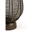 Light & Living Windlicht Ø23x38,5 cm SAMRET mat bruins-brons