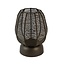 Light & Living Windlicht Ø18,5x24 cm SAMRET mat bruins-brons