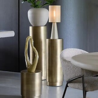 Light en Living Zuil Ø30x80 cm ALARIOS antiek brons