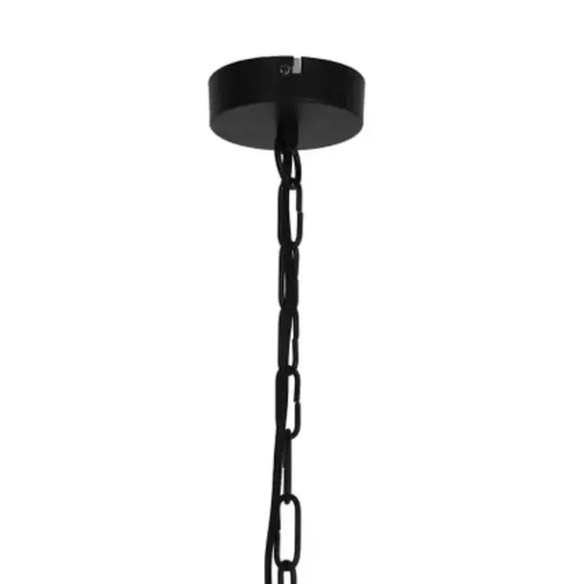 Light en Living Hanglamp DRIZELLA - Ø46x56cm - Zwart