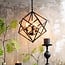 Light en Living Hanglamp DRIZELLA - Ø46x56cm - Zwart