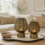 Light en Living Windlicht Suneko antiek brons - 2 maten