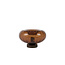 Light en Living Wandlamp Ø30 cm MASHA glas bruin+bruin-brons