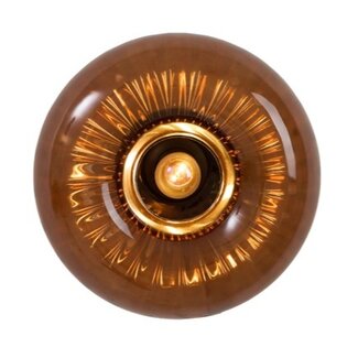 Light en Living Wandlamp Ø30 cm MASHA glas bruin+bruin-brons