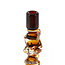 Light en Living Kandelaar Ø11,5x27,5 cm ESTIVA glas amber+donker bruin