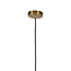 Light en Living Hanglamp Ø30x36 cm MINDELO glas amber+goud