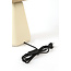 Light en Living Tafellamp 22x22x62 cm ZUWENA crème+linnen naturel