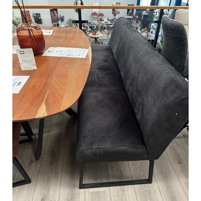 Wildeboer & v/d Weide Showroommodel Eettafelbank Kimi 190 cm - Stof C Marble
