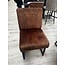 Wildeboer & v/d Weide Showroommodel Eettafelstoel Kitty Stof C marble