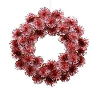 Countryfield Krans Pom Pom Pola M roze