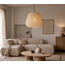 Light en Living Hanglamp Tayma Creme patroon L