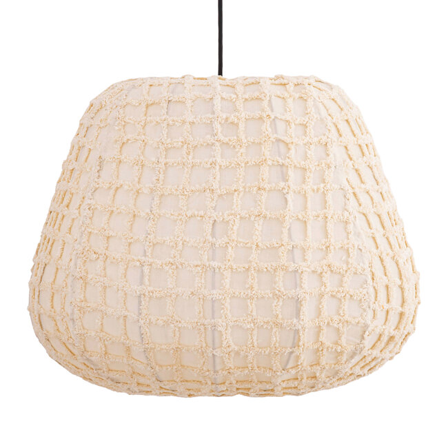 Light en Living Hanglamp Tayma Creme patroon L