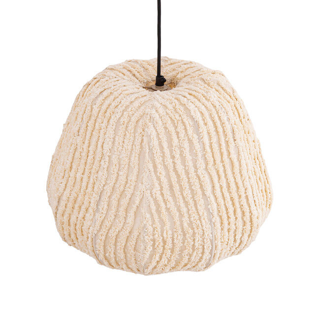 Light en Living Hanglamp Tayma Creme Striped S