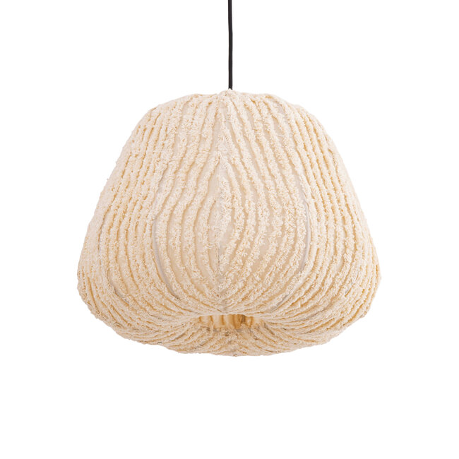 Light en Living Hanglamp Tayma Creme Striped S