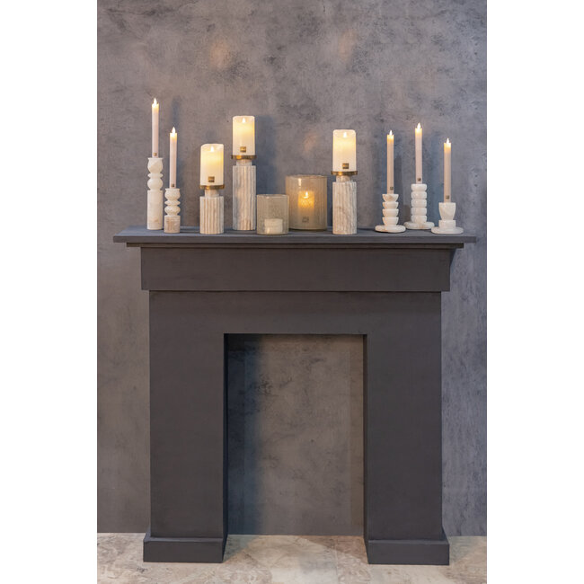 PTMD Kandelaar Gwena Naturel alabaster layers S