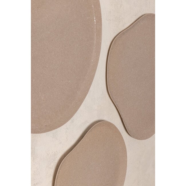 PTMD Wandpaneel Dezia Beige organisch mozaïek S