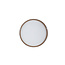 PTMD Wandpaneel Moti Creme canvas structuur rond L