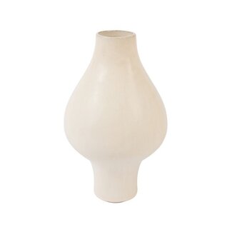 Light en Living Vaas deco Ø18,5x29,5 cm ZAROTI keramiek crème