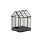 Light & Living Deco box 16x16x21,5 cm BEROGY glas-zwart