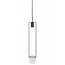 Light & Living Hanglamp +plantenhouder Ø16x50 cm YAZLIN d,grijs+helder glas