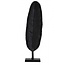 Light & Living Ornament Leaf zwart