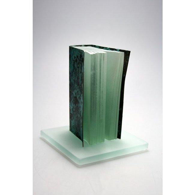 Glazen Boekje met Messing Omslag – Limited Edition
