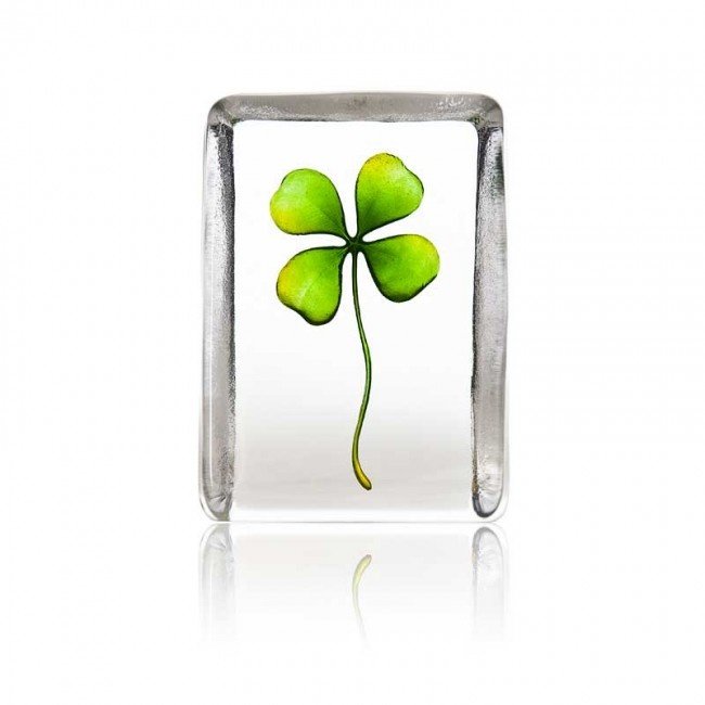Vierblättriges Kleeblatt (Kristallglas)