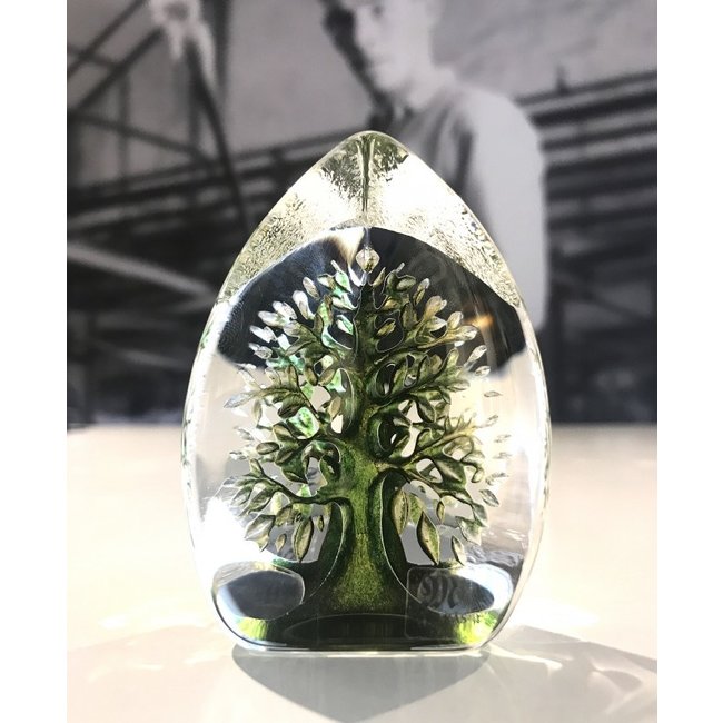 Levensboom van Kristal – Mats Jonasson Glaskunst