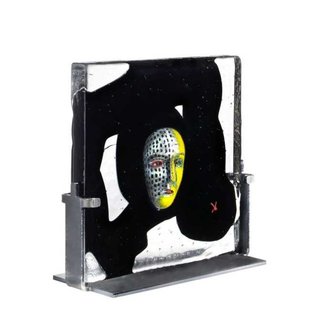 Bertil Vallien  Kosta Boda Skulptur „River“