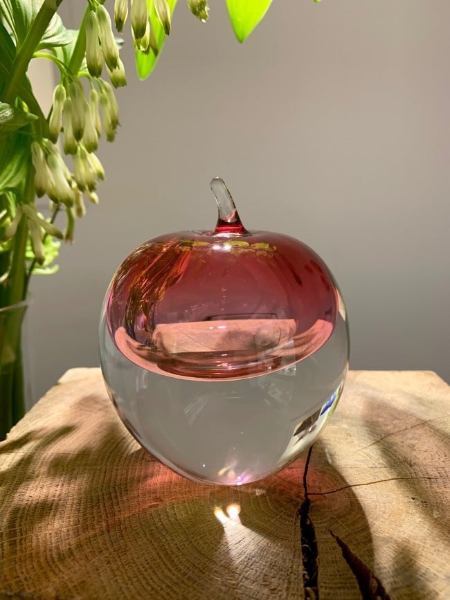Vrijlating hoofdonderwijzer Dezelfde Kristallen appel | Grootste collectie Leerdam glas - Kristal-Glas Leerdam