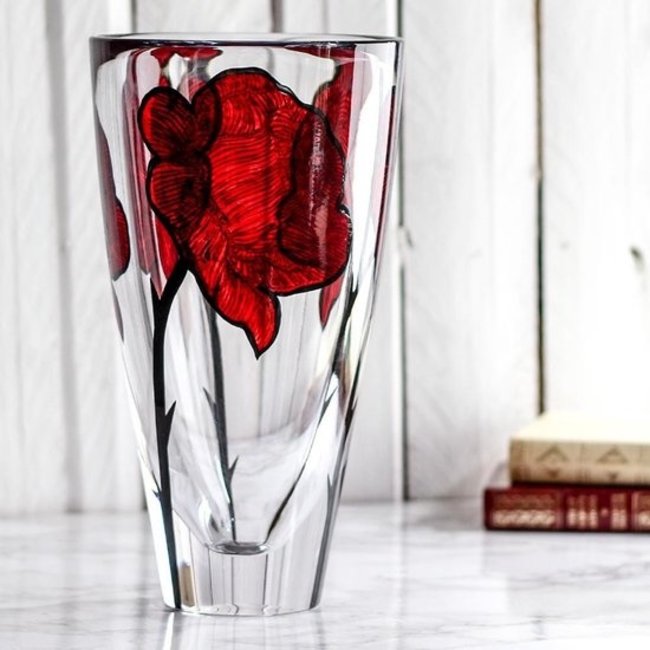 Kosta Boda Vase „Rosen“