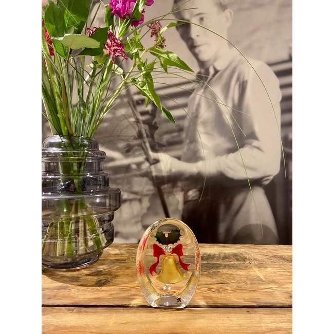 Mats Jonasson „Weihnachtsglöckchen“ aus Kristallglas