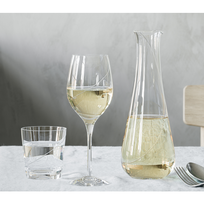 Kosta Boda Kristall-Karaffe „Line“