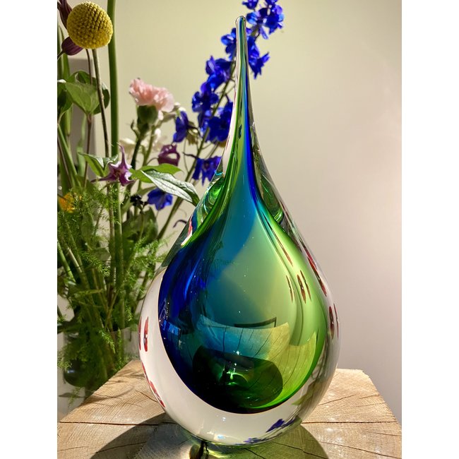 Patrick de Keijzer Leerdam glaskunst druppel