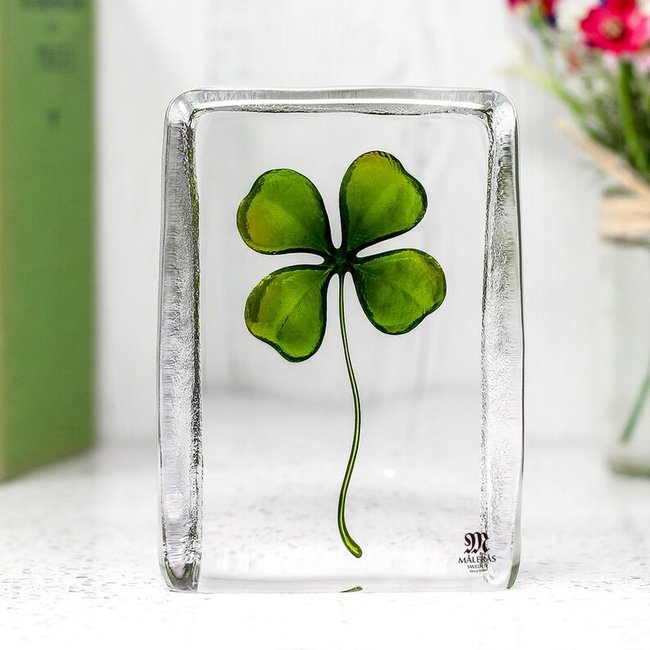 Vierblättriges Kleeblatt (Kristallglas)