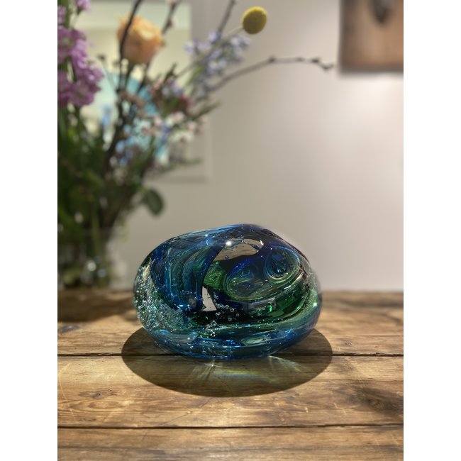 Leerdam glaskunst 4 elementen 'Water'