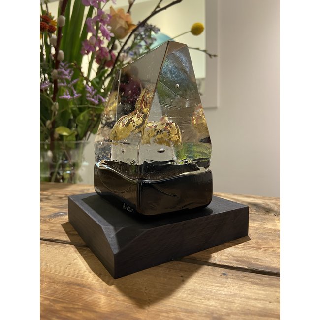 Kosta Boda Bertil Vallien House Gold