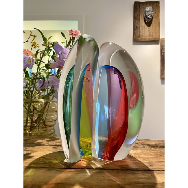 Patrick de Keijzer Leerdam glaskunst 'Samen 1'