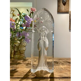 Mats Jonasson (Glaskunstenaar) Kristallskulptur „Madonna“ von Mats Jonasson