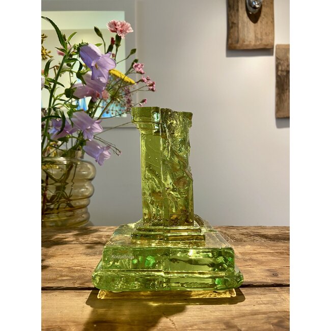 Kosta Boda kandelaar Rocky Baroque