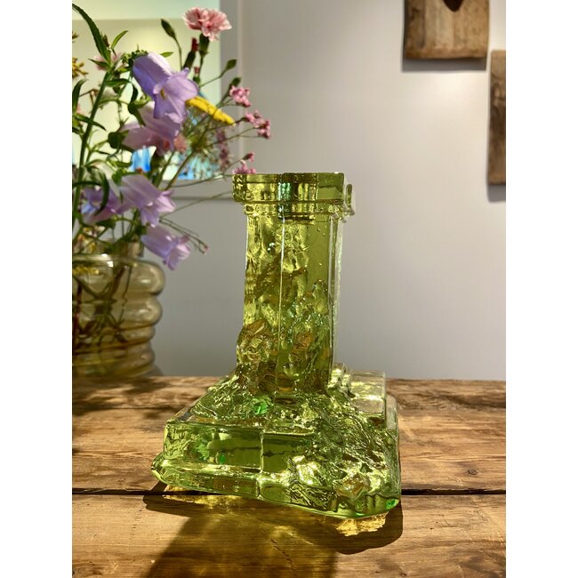 Kosta Boda kandelaar Rocky Baroque