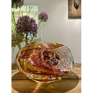 Marco Lopulalan Glaskunst Leerdam „Vier Elemente: Feuer“ - 15 cm