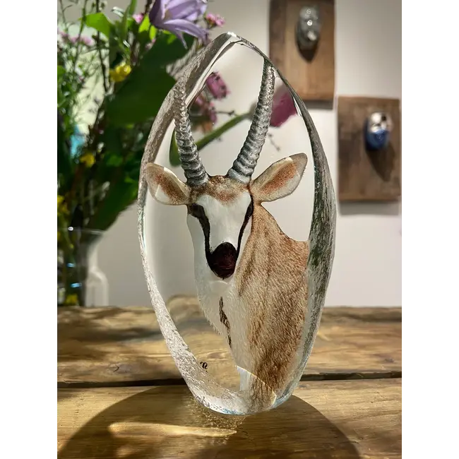 „Antilope“ aus Kristallglas