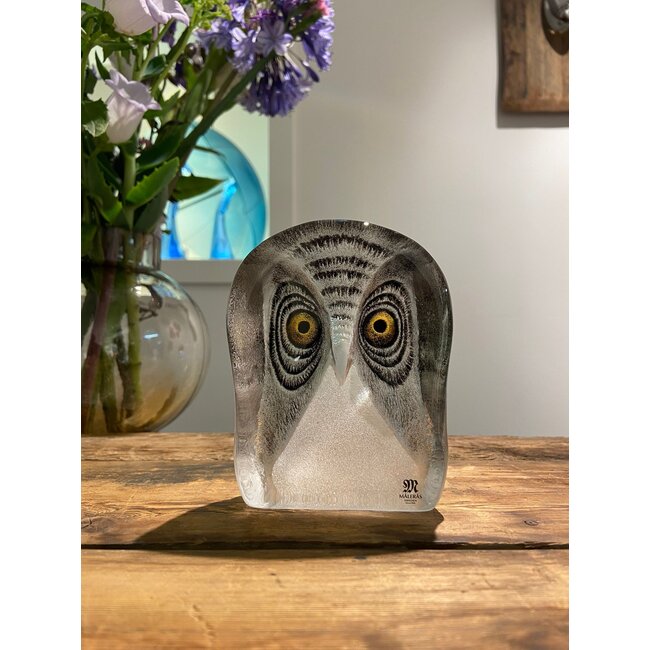 Mats Jonasson „Eule“ aus Kristallglas
