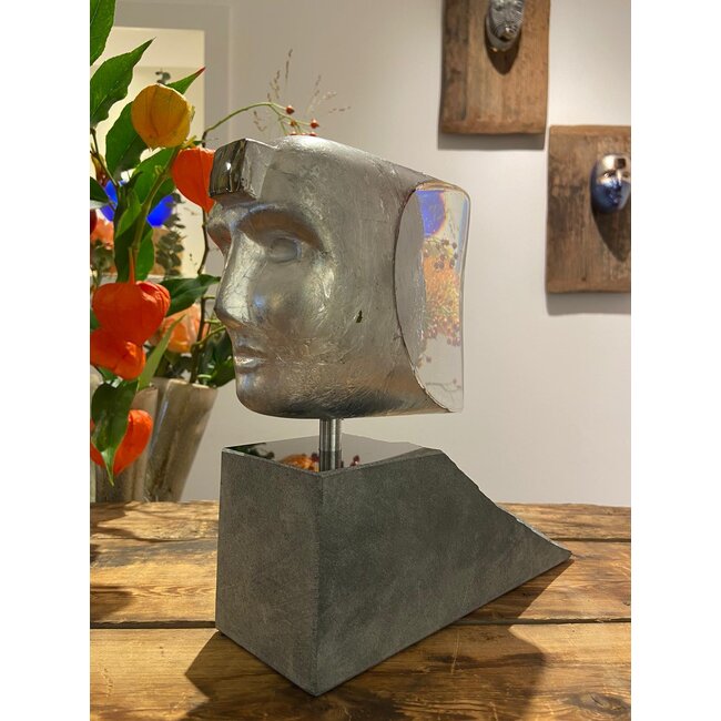 Kosta Boda Bertil Vallien Janus sculptuur