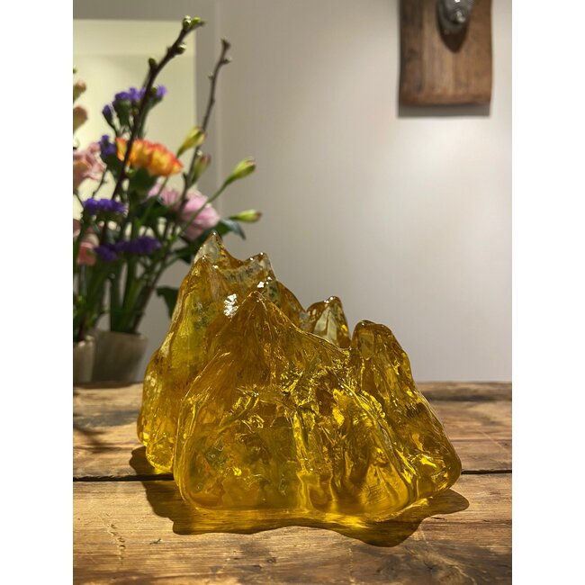 Kosta Boda waxinelichthouder Rock